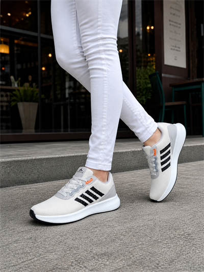 Unisex Fuspetli Spor Ayakkabı-Buz Siyah