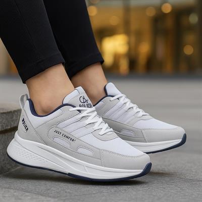 Unisex Fuspetli Su Geçirmez Spor Ayakkabı - Buz Gri