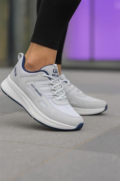 Unisex Fuspetli Su Geçirmez Spor Ayakkabı - Buz Gri