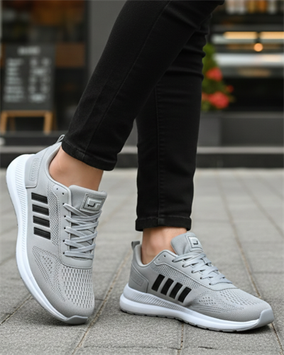 Unisex Micro Taban Fuspetli Spor Ayakkabı-Buz
