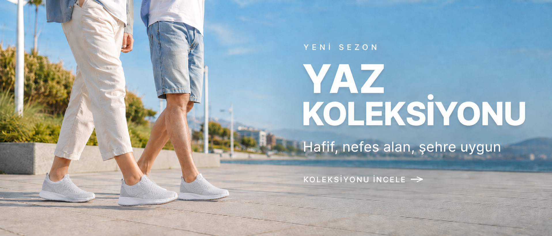 Yaz koleksiyonu kampanyası