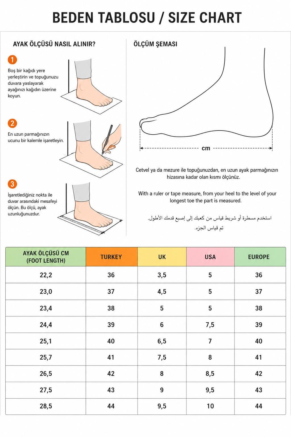 Su Geçirmez Unisex Sneaker