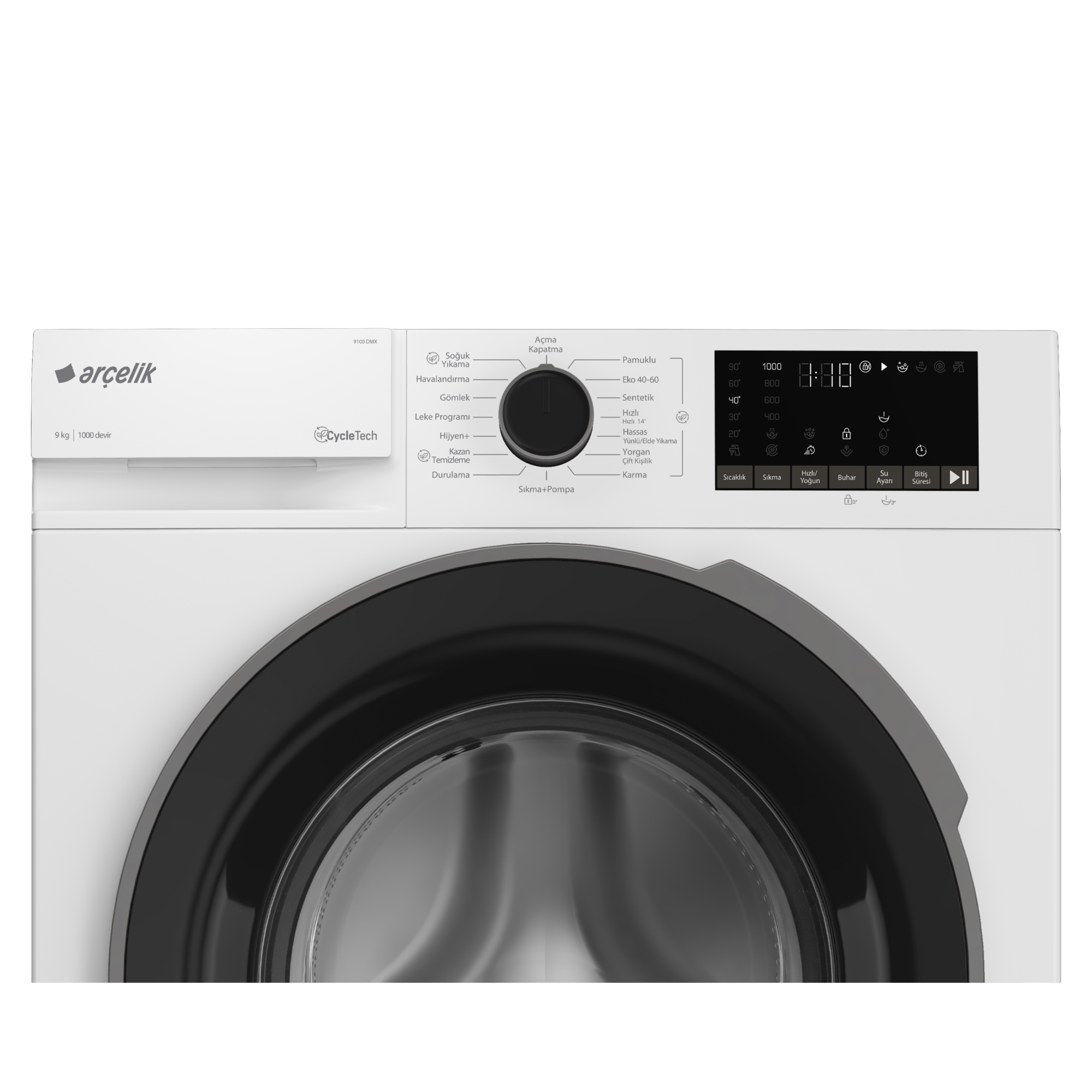 9 Kg Çamaşır Makinesi 9100 DMX
