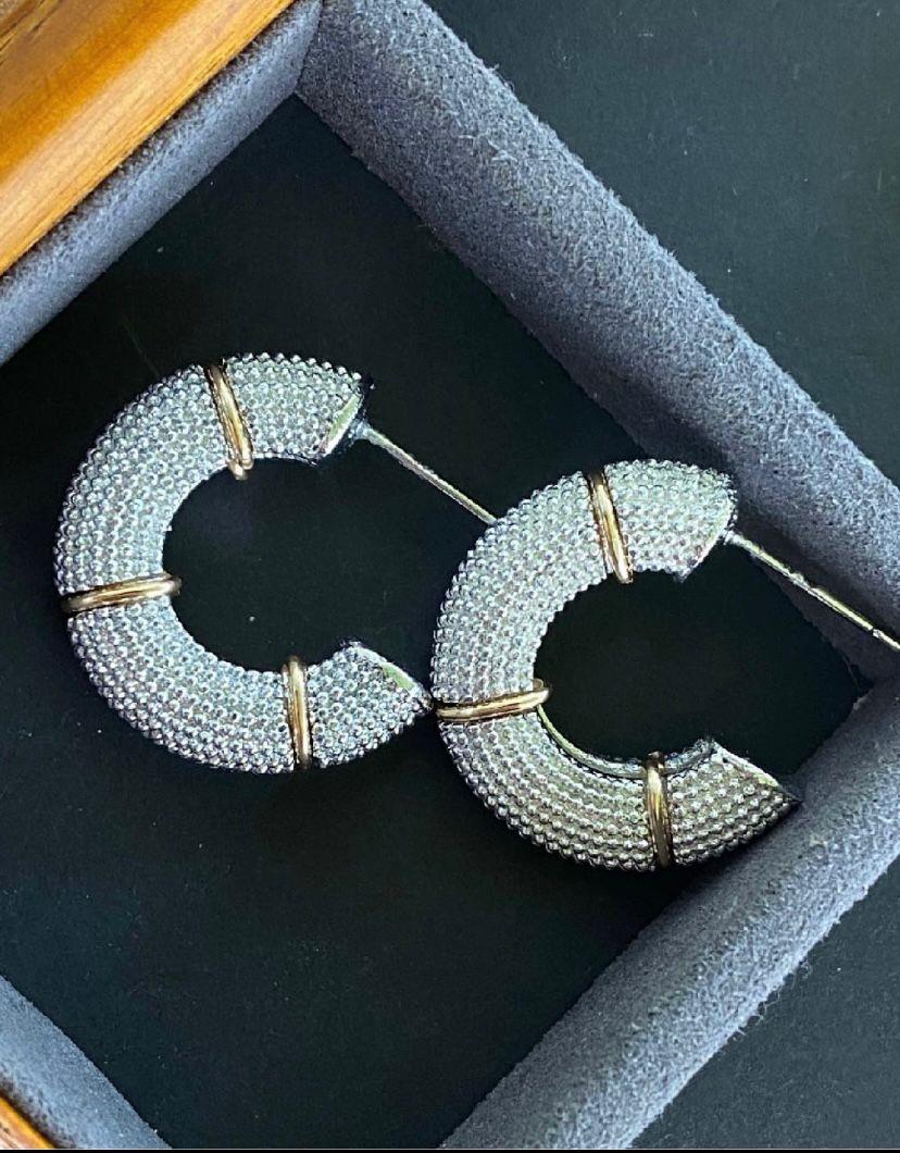 Jagra Mix Çelik Küpe