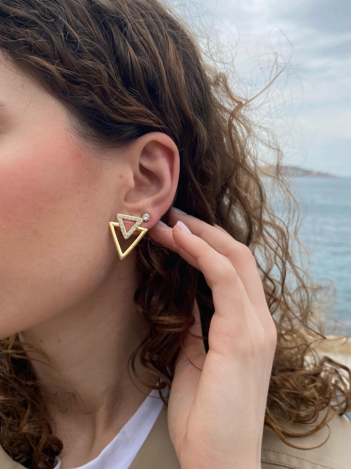 Tasarım Gold Taşlı 