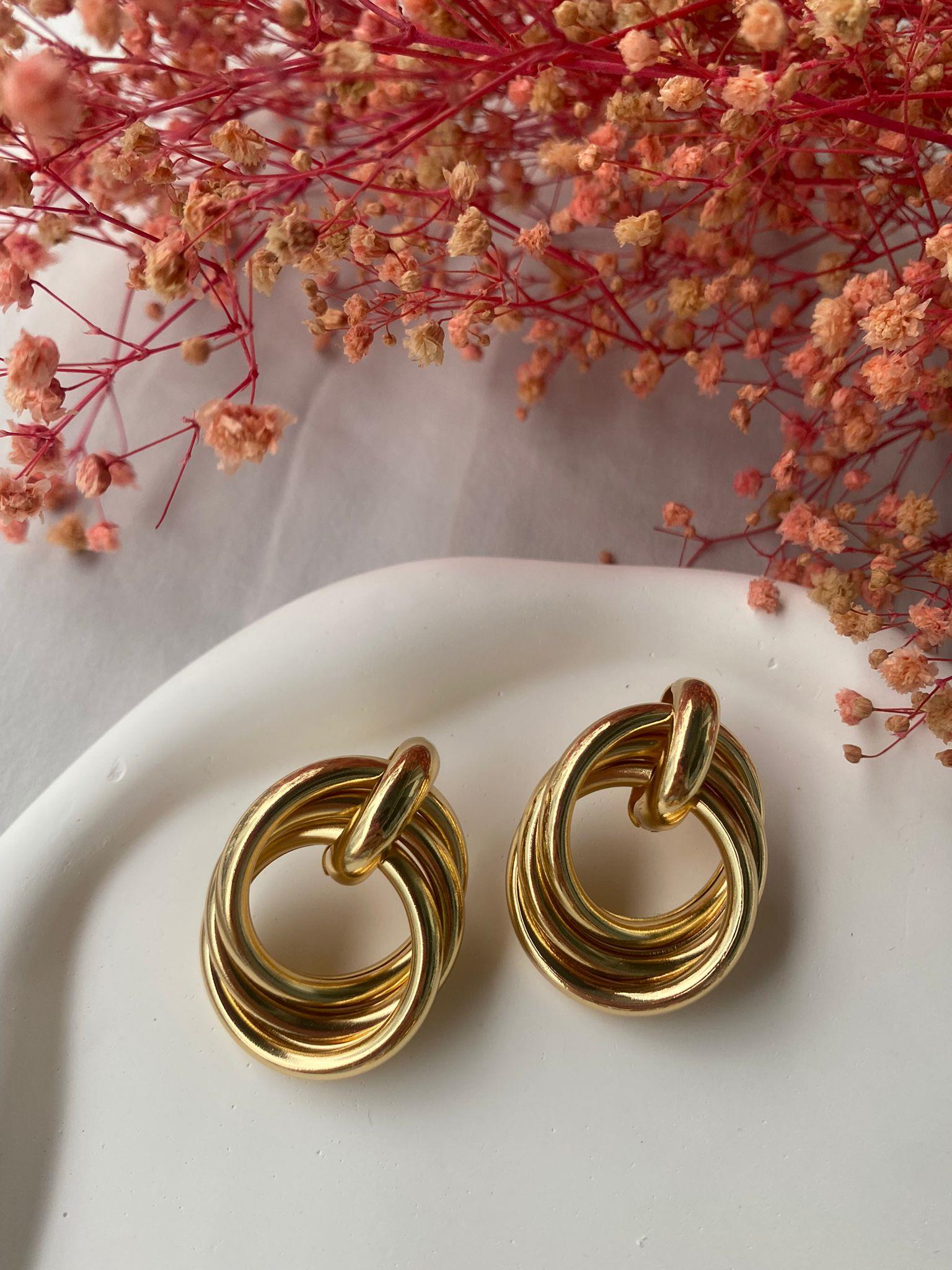 Çelik Vintage Nova Küpe