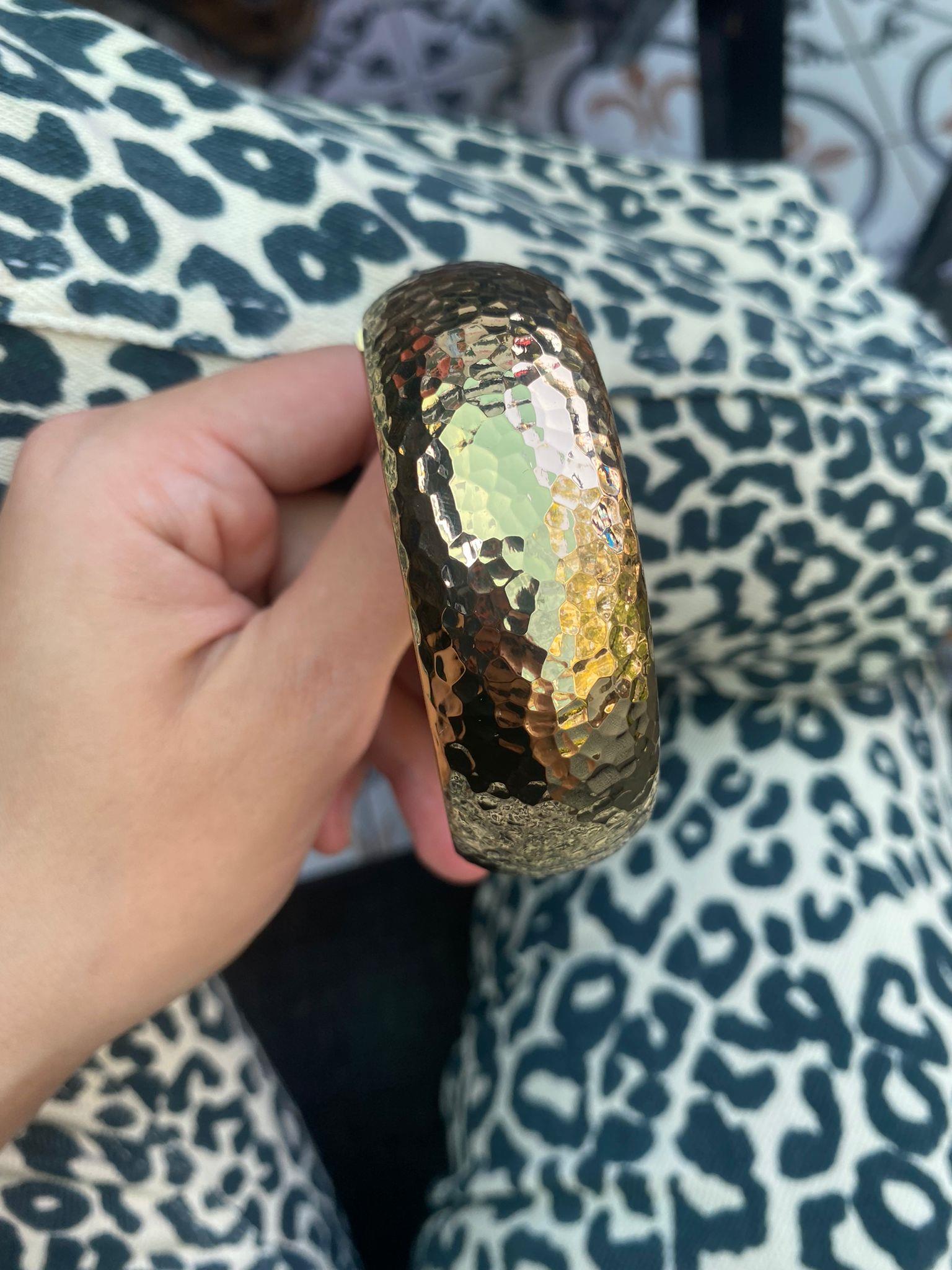 Gold Dokulu Boheme Kelepçe