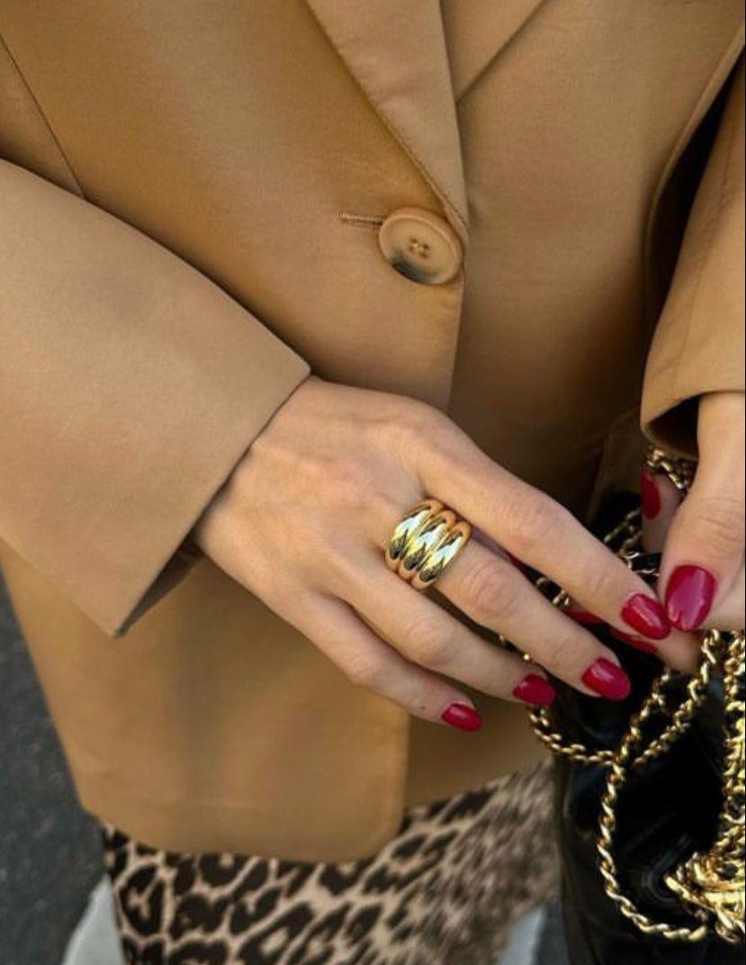 Gold Parlak 3 Bombeli Pinterest Ayarlanabilir Yüzü