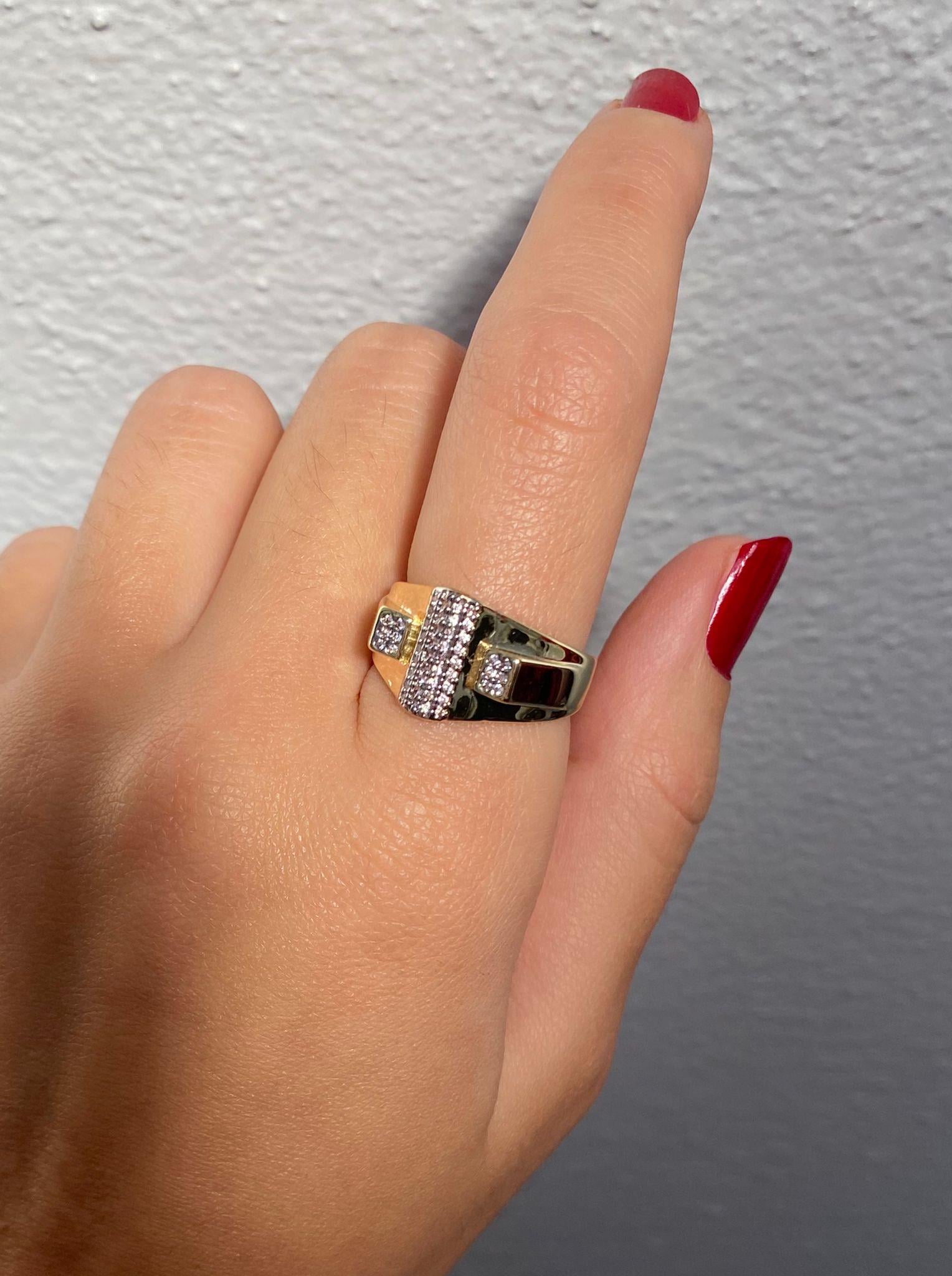 Marka Model Taşlı Wena Ayarlanabilir Yüzük 