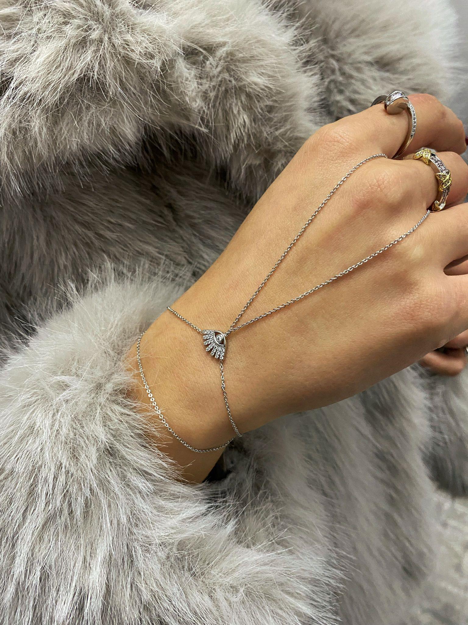 Özel Seri Taşlı Gümüş Eye Şahmeran