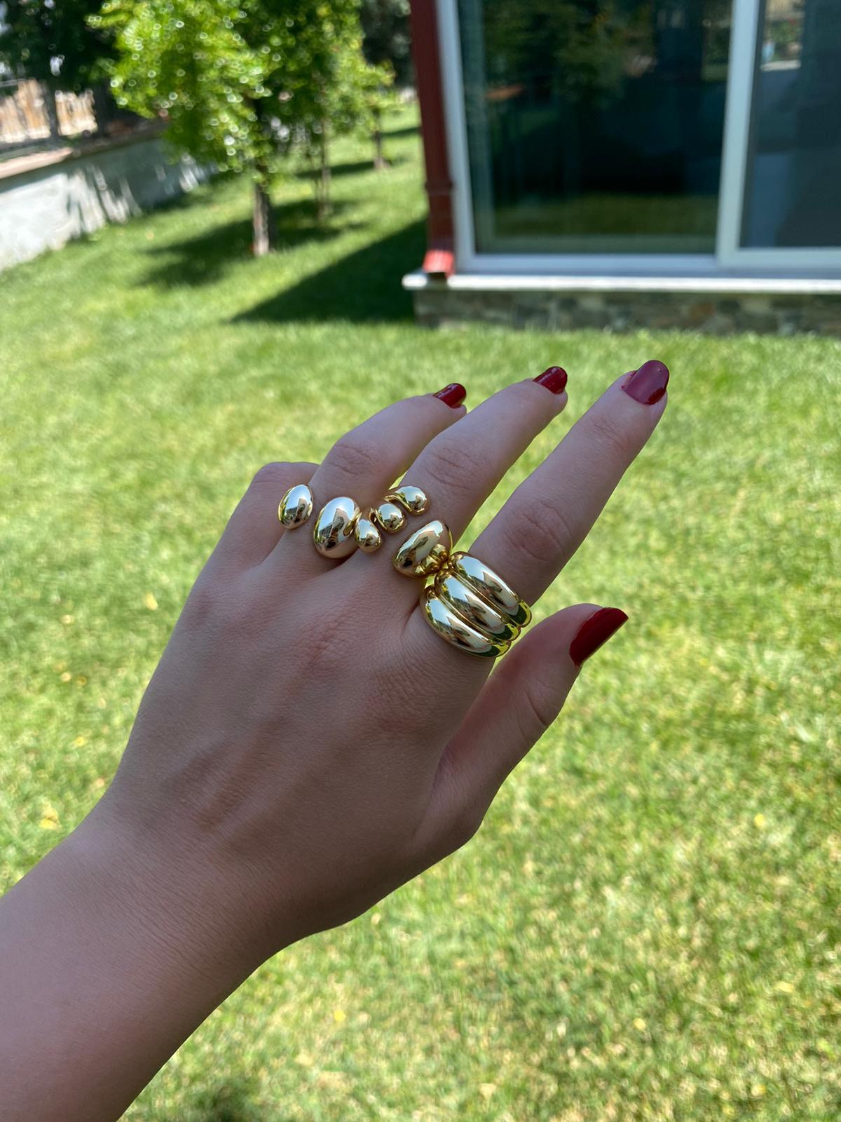 Sarmal Gold Ayarlanabilir Pinterest Yüzük