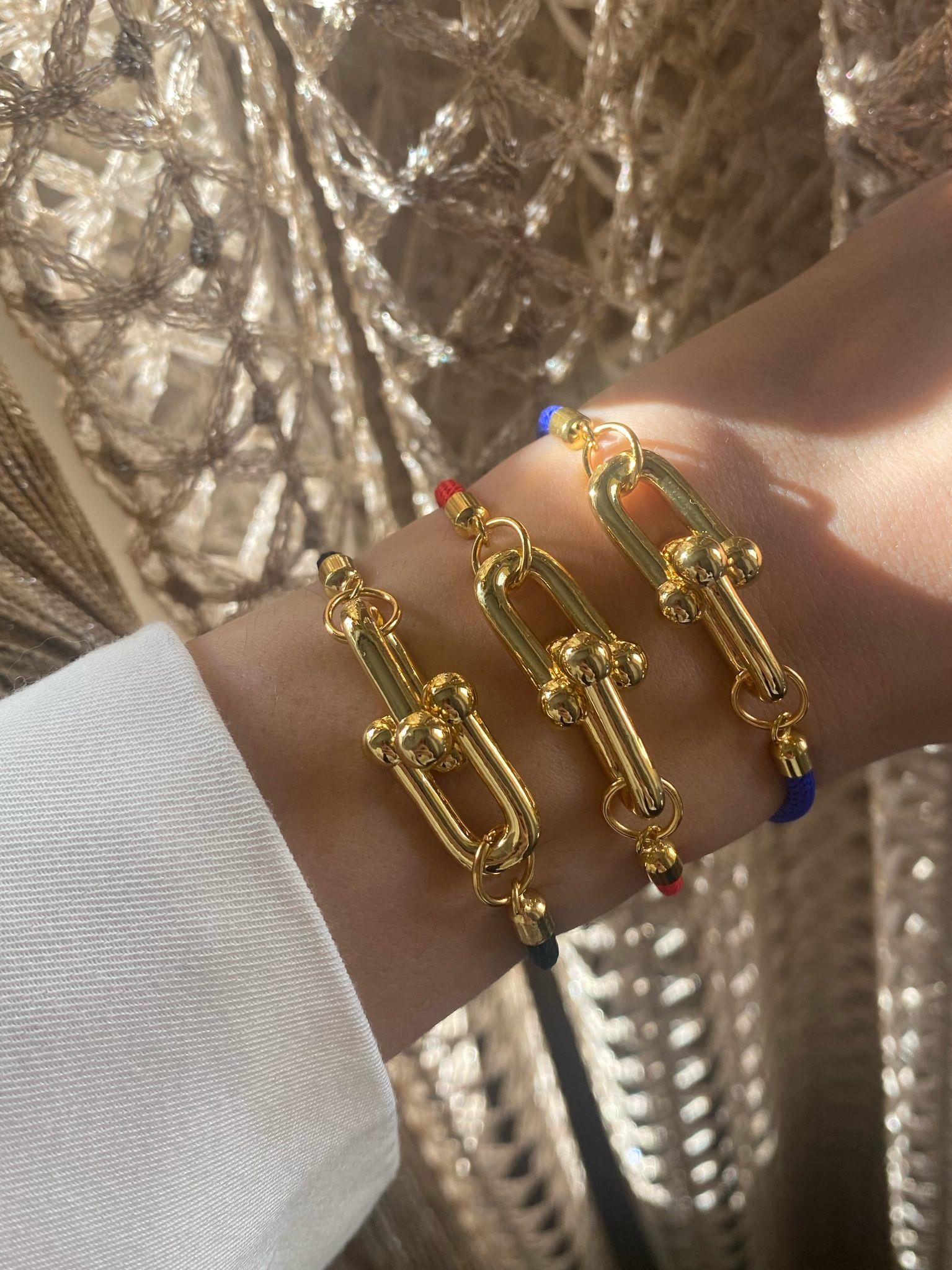 Tasarım Çelik Renkli Kordon Tiff Co Bileklik