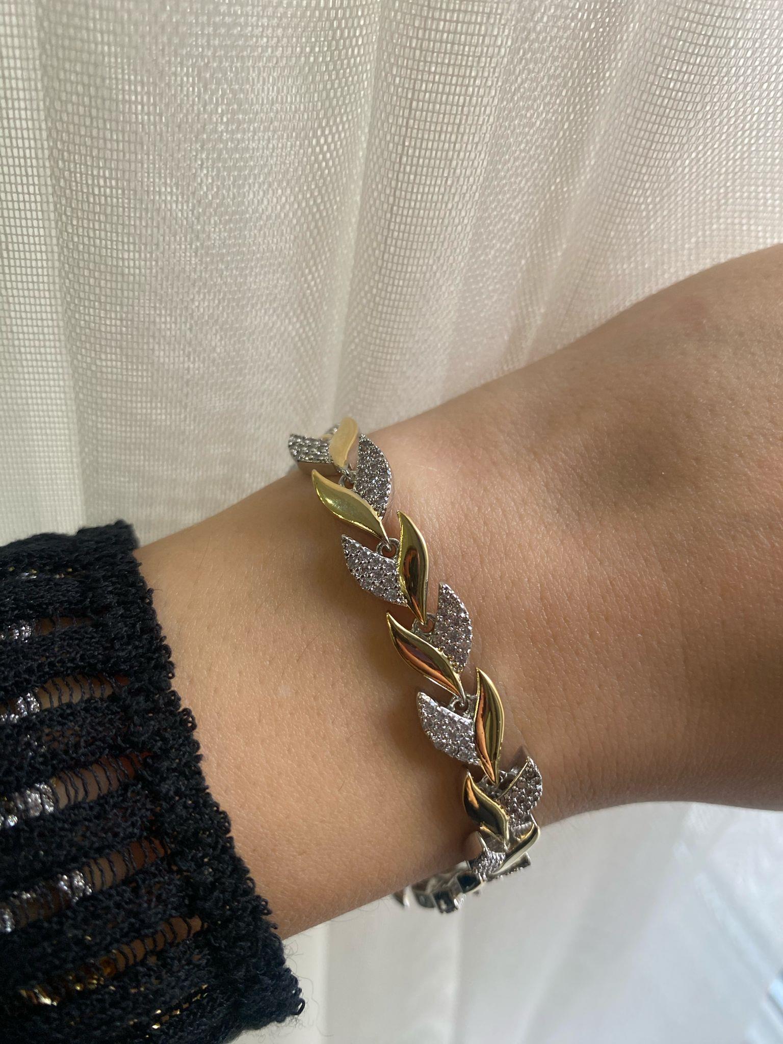 Tasarım Mix Özel Seri Yaprak Bileklik