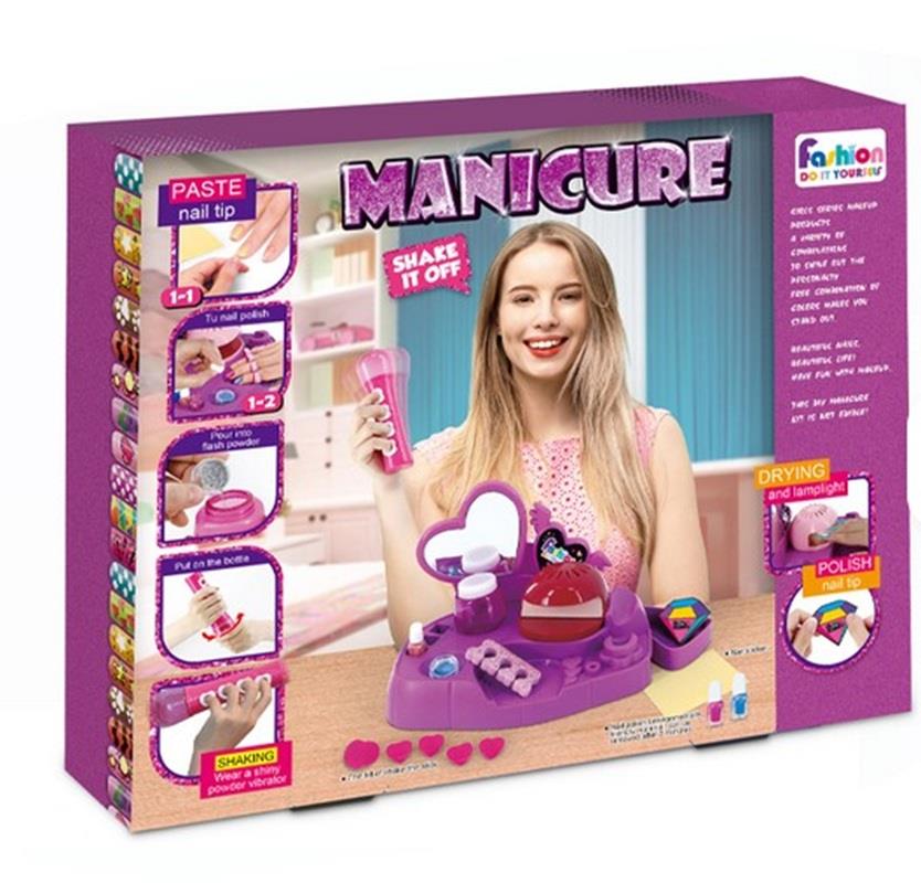Kız Çocuk Oje Seti & Tırnak Kurutucu 🎀 Manicure Makyaj Oyuncak Hediyelik