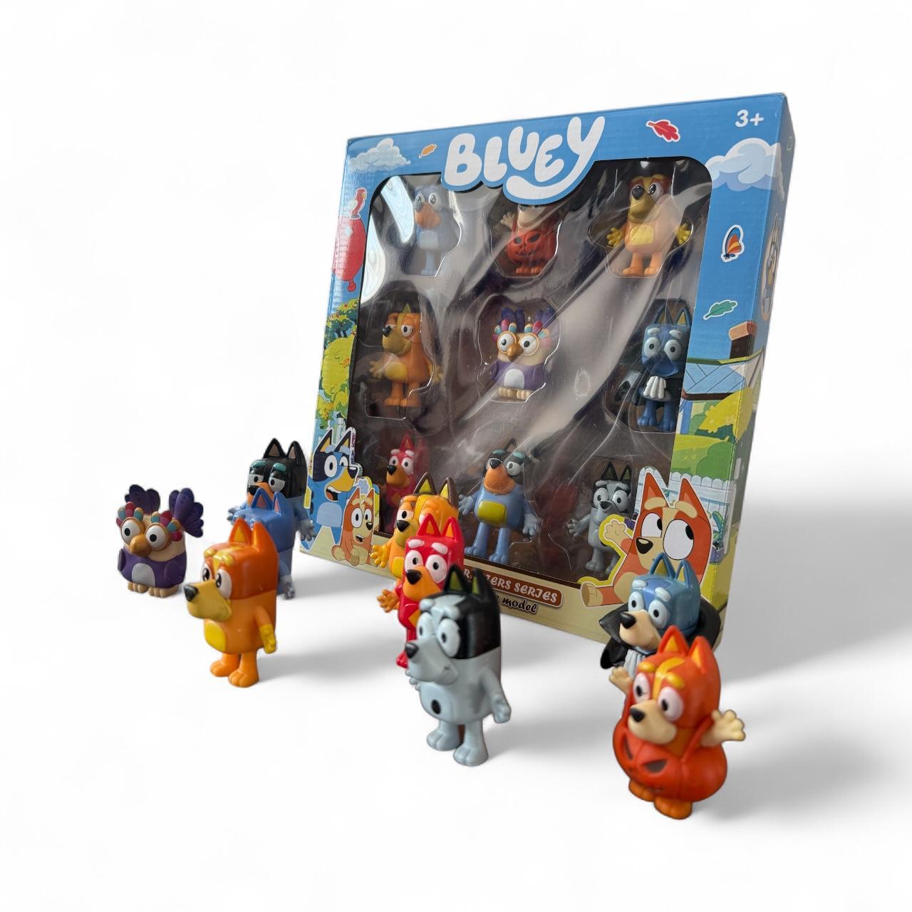 Bluey ve Arkadaşları Karakter Seti 9'lu