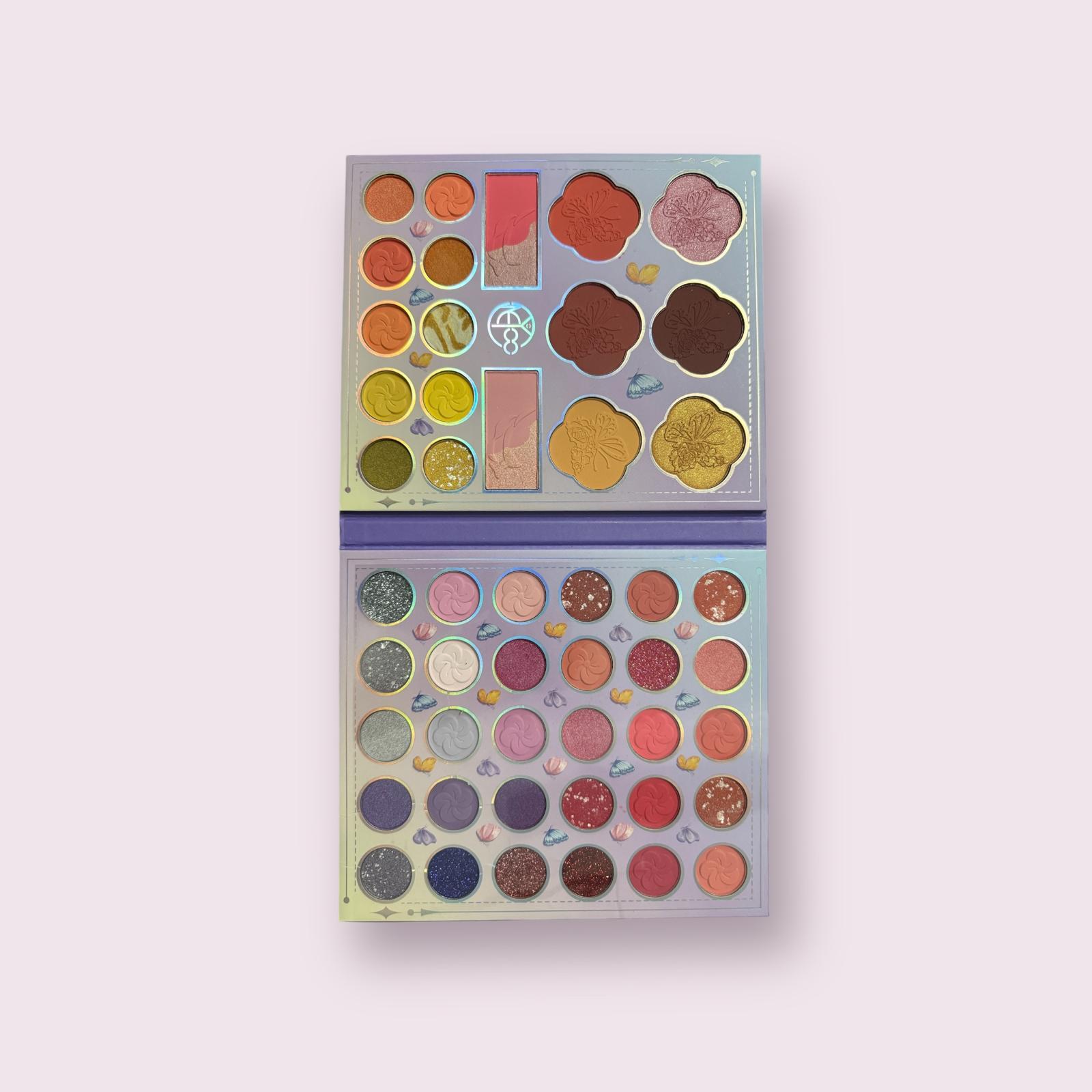 Eyeshadow 48 Color Renkli Hayaller Göz Farı Paleti