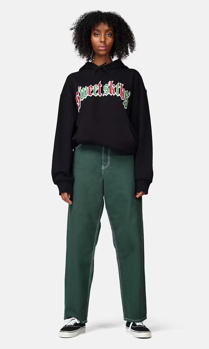 Siyah SS Oversize Sweatshirt
