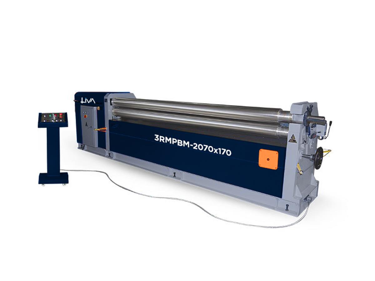 3RMPBM-2070x170 Asymmetrical Three-Roll Bending Machine