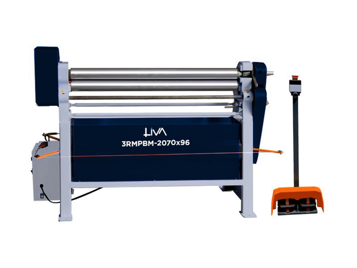 3RMPBM-2070x96 Asymmetrical Three-Roll Bending Machine