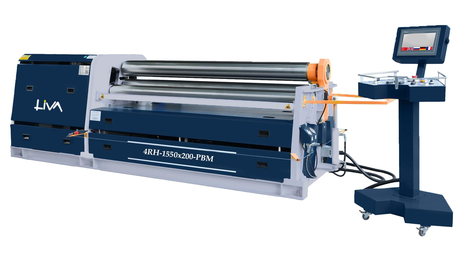 4RH-1550x200-PBM 4Rolls Hydraulic Plate Bending Machine