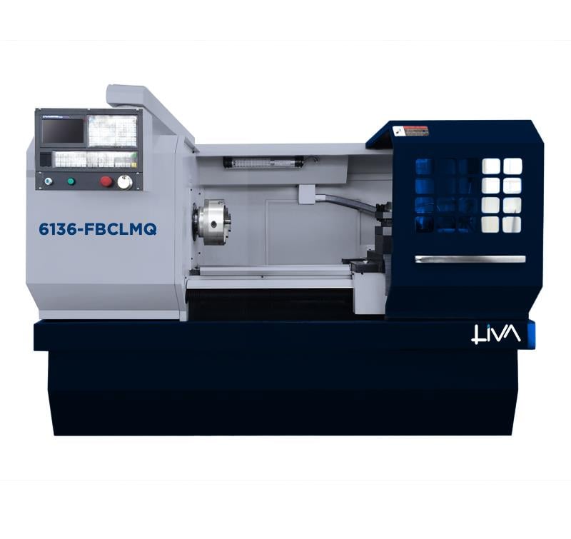 6136-FBCLMQ Flat Bed  - CNC Lathe Machine