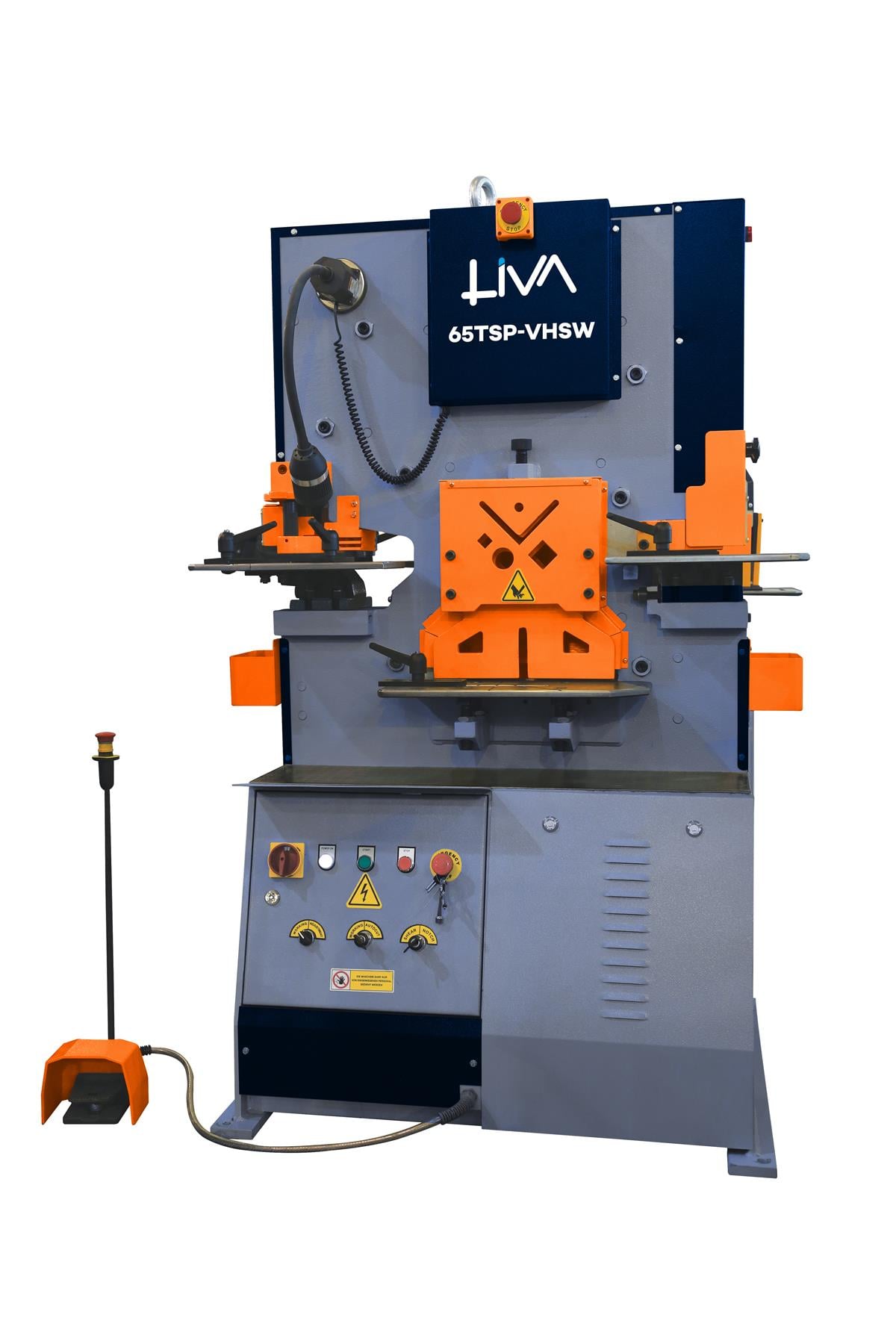 65TSP-VHSW Hydraulic Steelworker-With Single Piston
