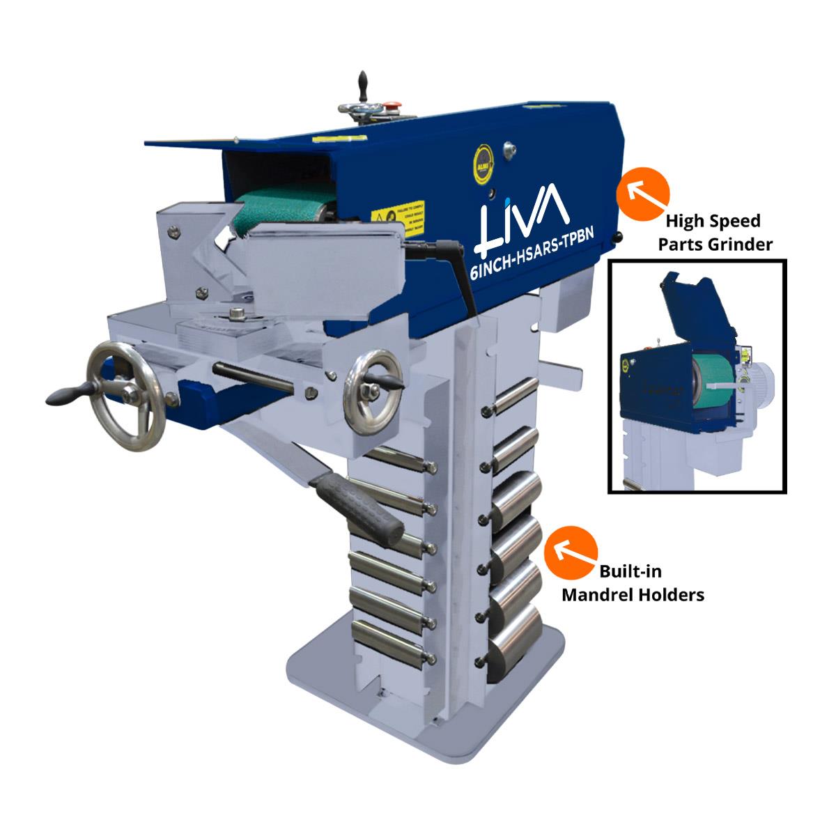 6INCH-HSARS-TPBN Abrasive Grinder - Notcher