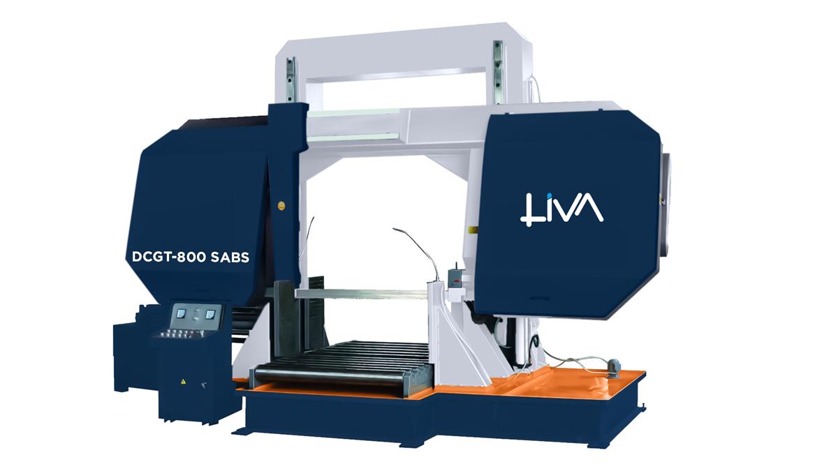 DCGT-800 SABS Double Column Semi Automatic Band Saws (Gantry Type)