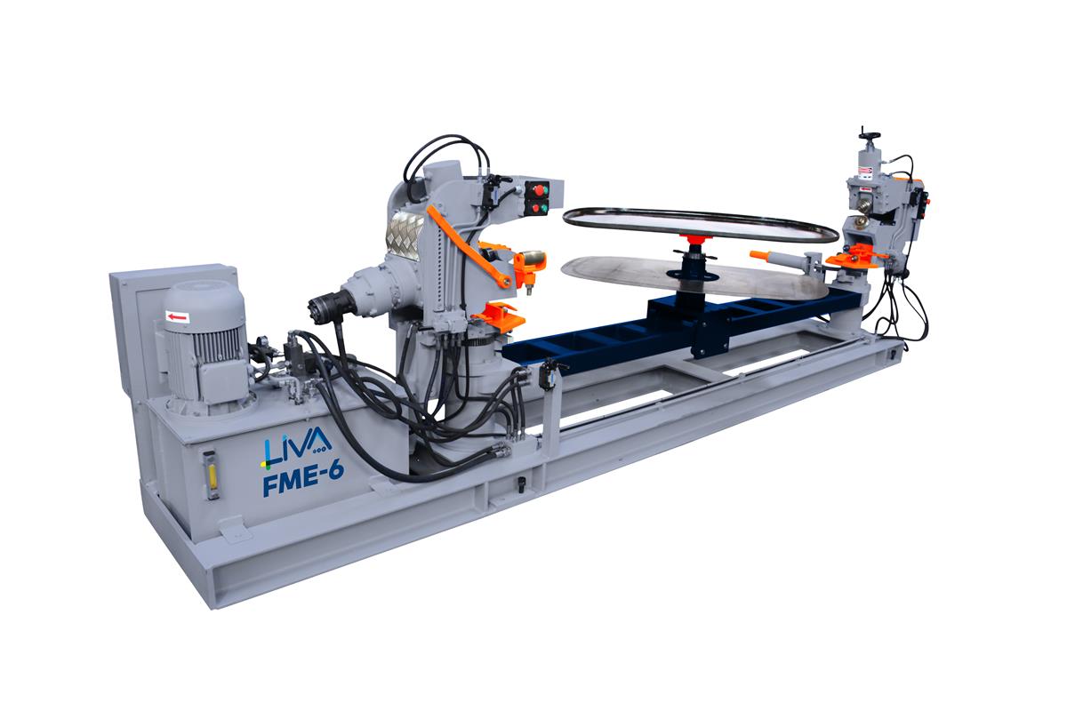 FME-6 Eliptical Cutting & Flanging Machine