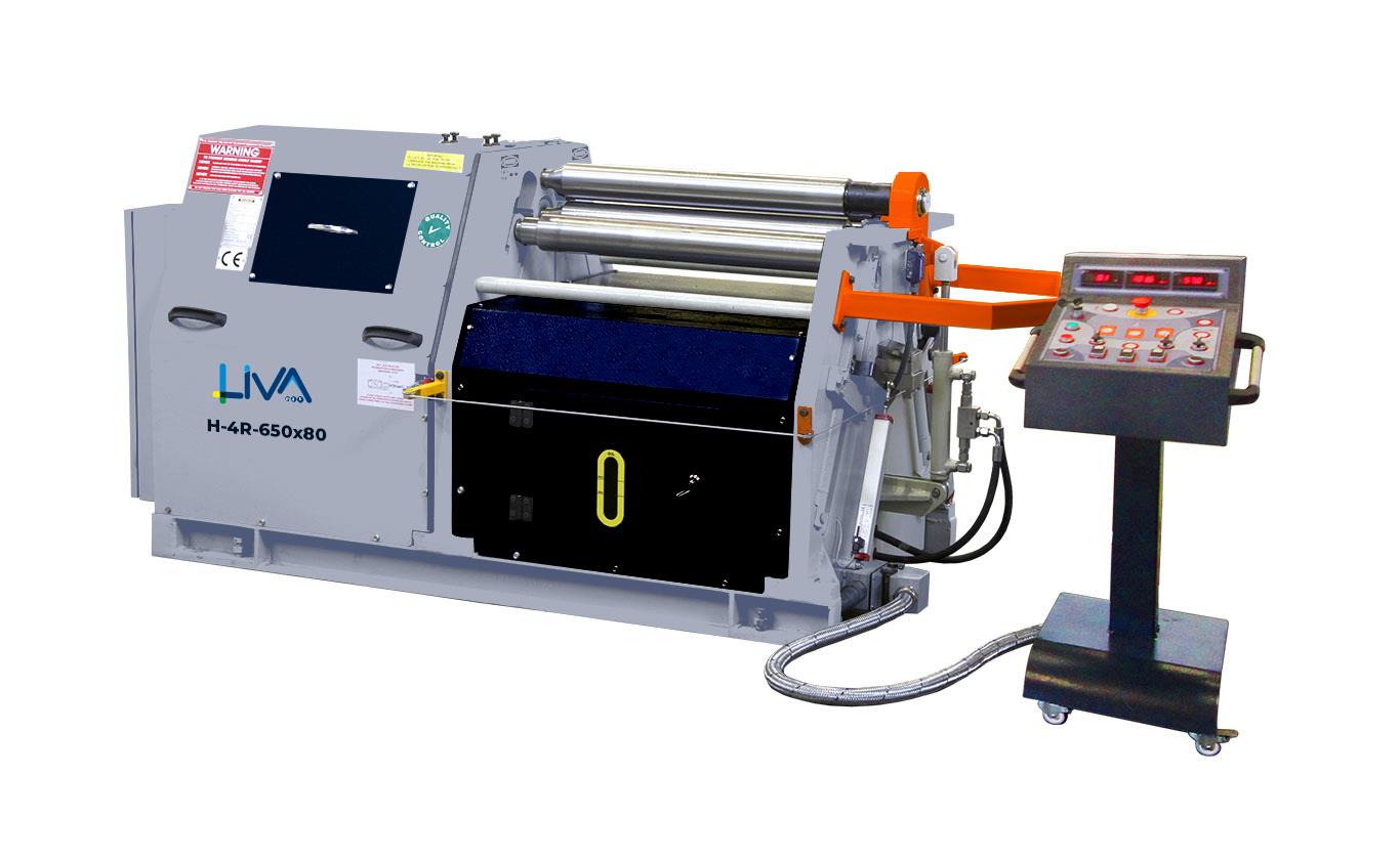 H-4R-650x80 4Rolls Hydraulic Plate Bending Machine