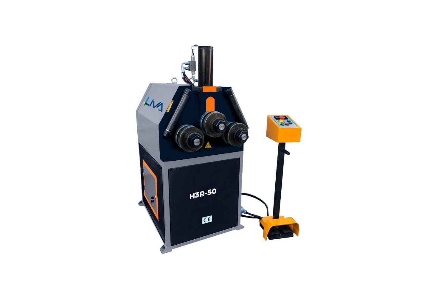 H3R-50 3Rolls Hydraulic Profile Bending Machine