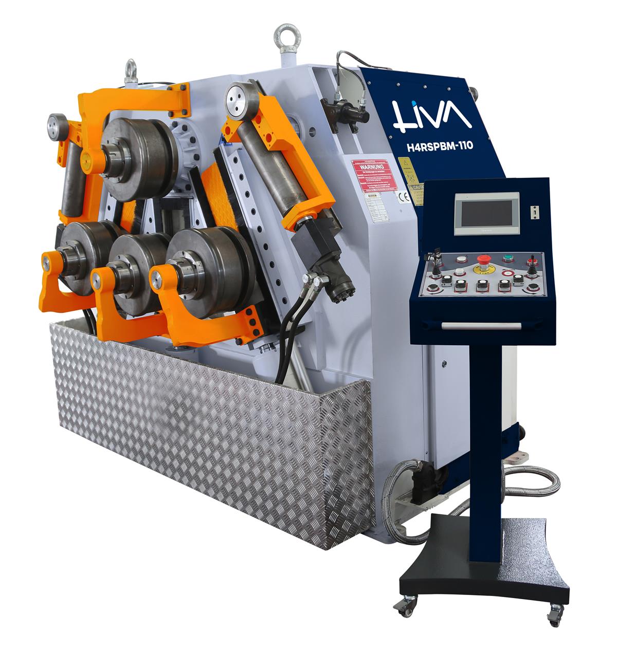 H4RSPBM-110 4 Rolls Hydraulic Section And Pipe Bending Machines