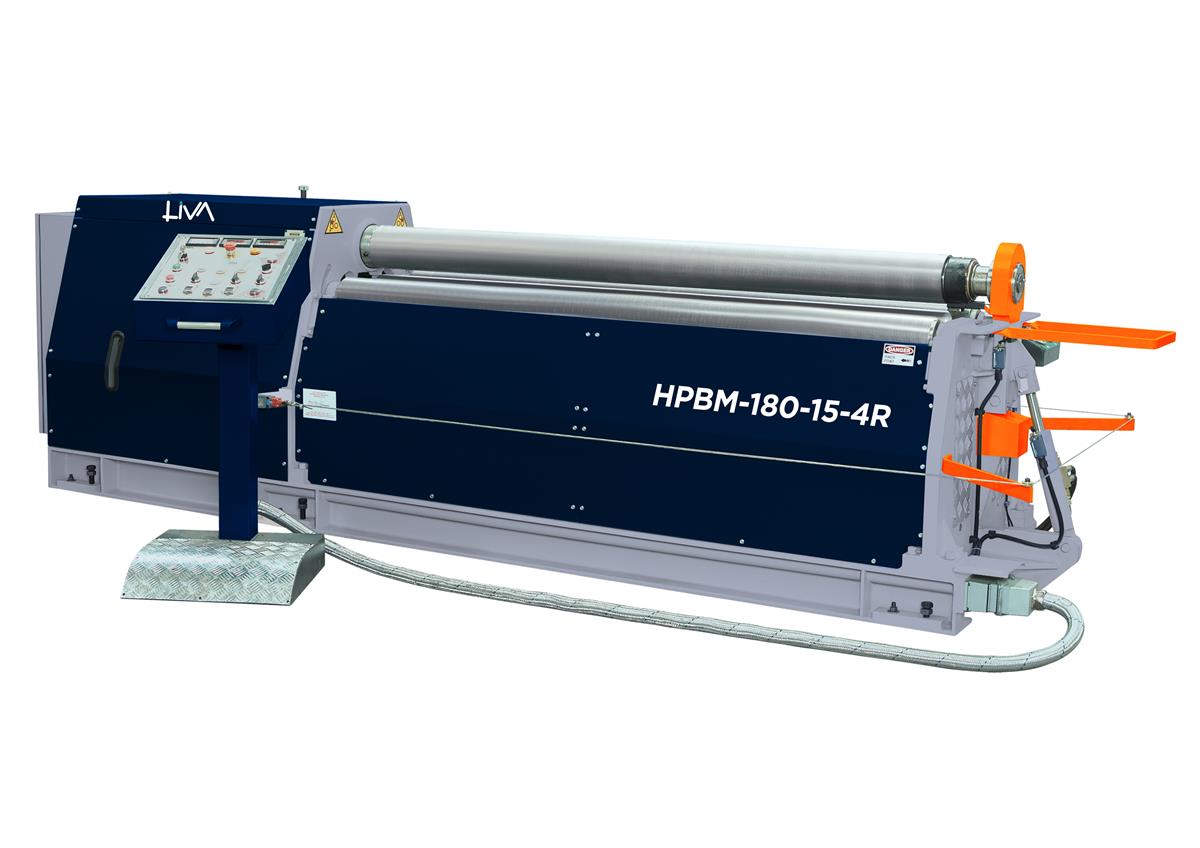 HPBM-180-15-4R 4Rolls Hydraulic Plate Bending Machine