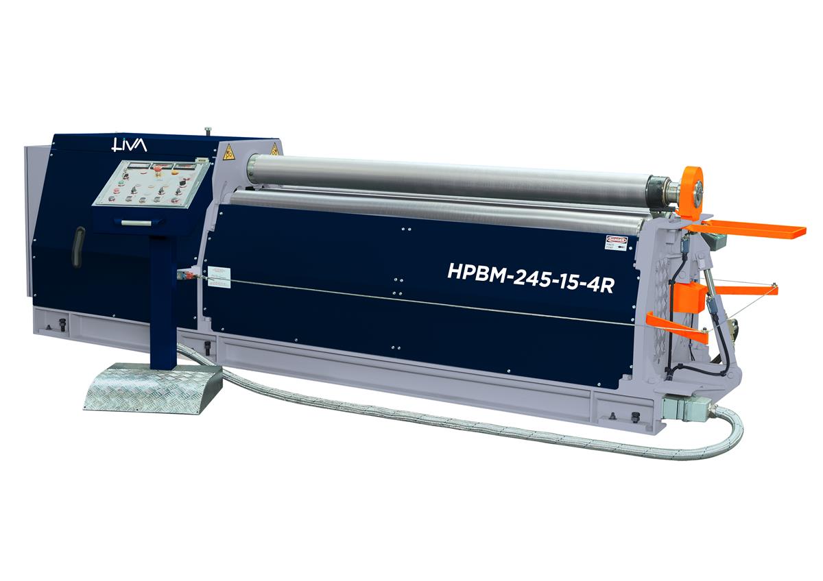 HPBM-245-15-4R 4Rolls Hydraulic Plate Bending Machine