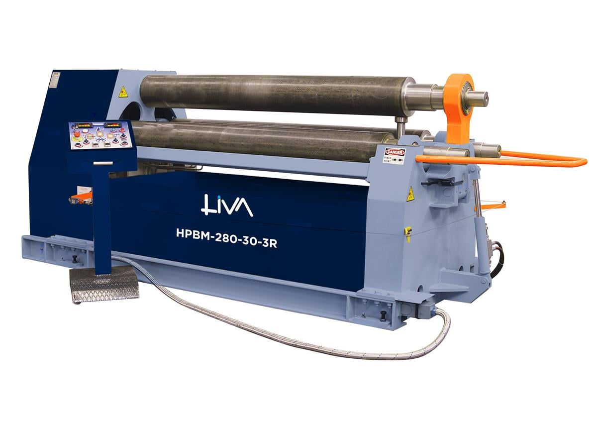 HPBM-280-30-3R 3Rolls Hydraulic Plate Bending Machine