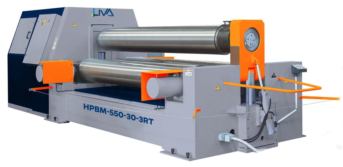 HPBM-550-30-3RT 3Rolls Hydraulic Translating Type Plate Bending Machine