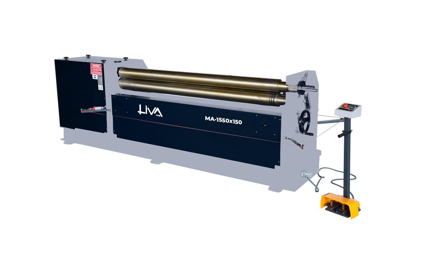 MA-1550x150 3 Rolls Motorized Plate Bending Machine