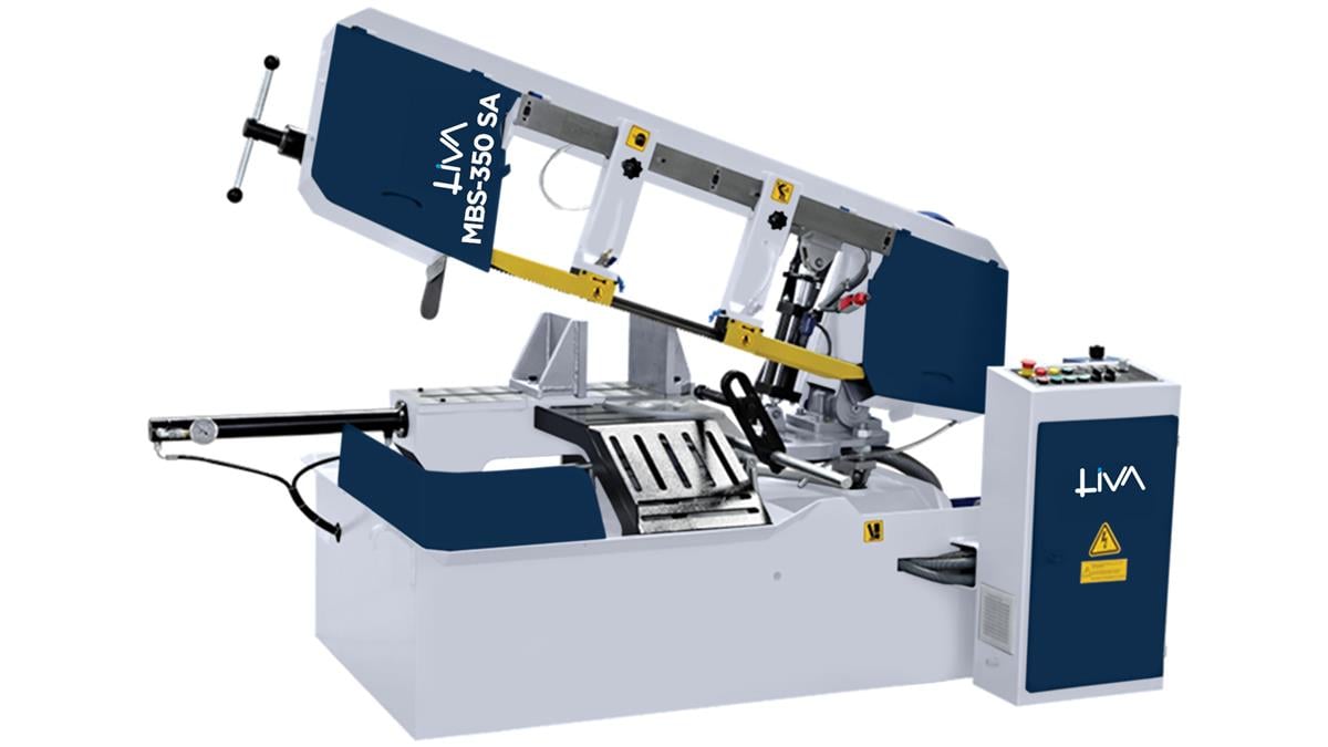 MBS-350 SA Semi Automatic Miter Bandsaw Machine