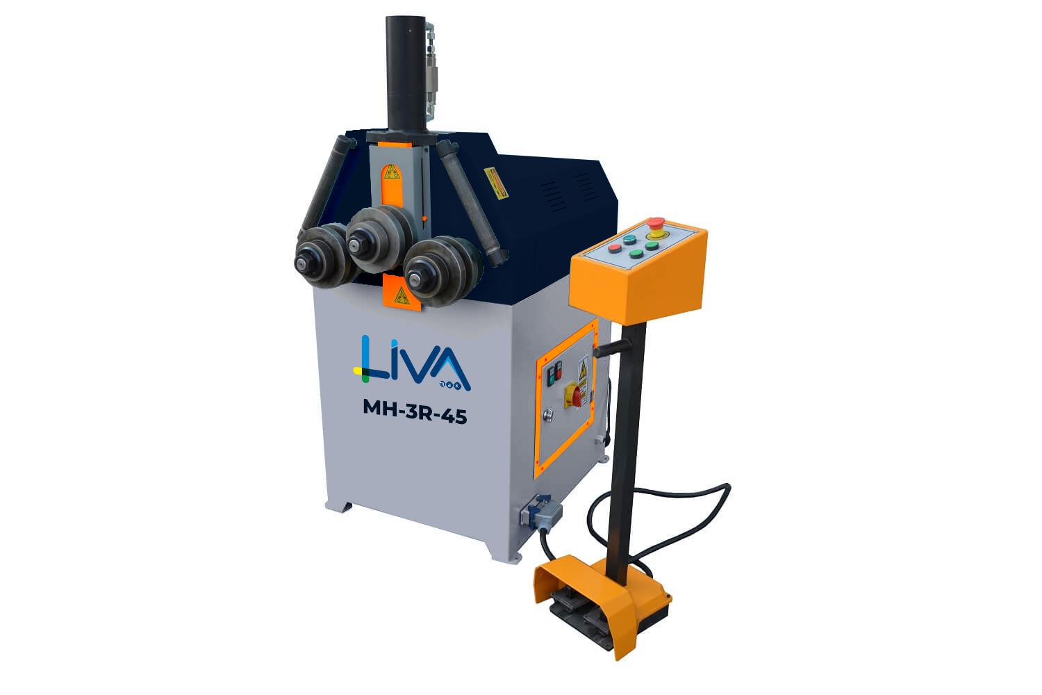 MH-3R-45 3Rolls Motorized Profile Bending Machine