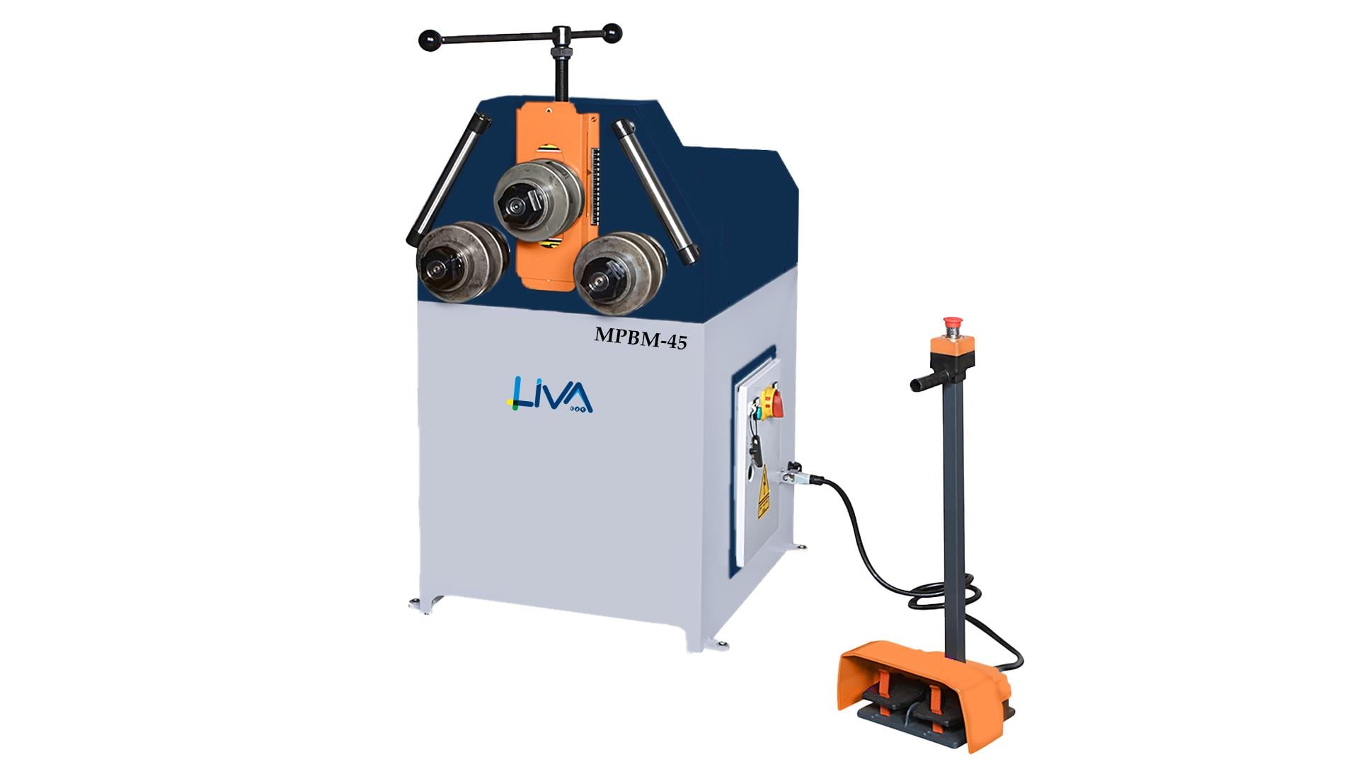 MPBM-45 3Rolls Motorized Profile Bending Machine