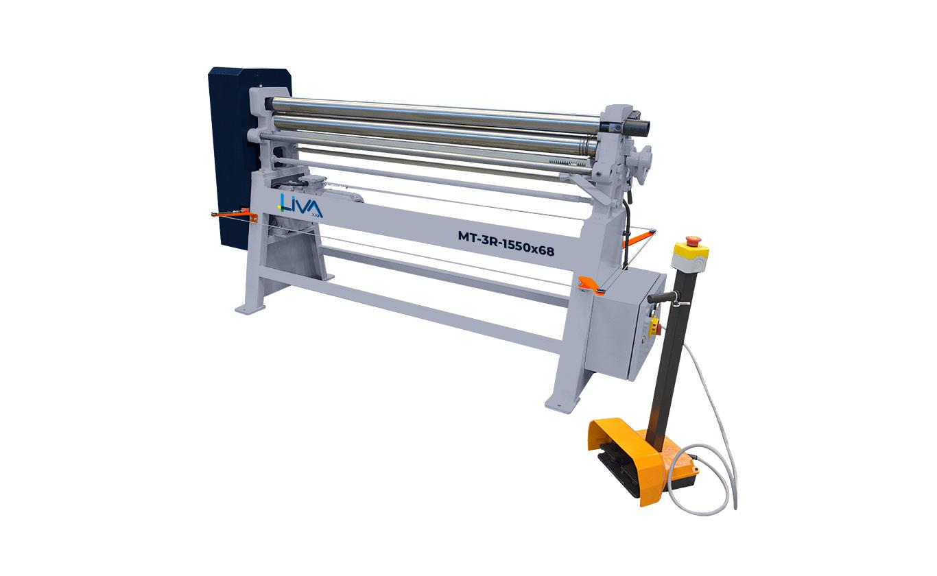 MT-3R-1550x68 3 Rolls Motorized Plate Bending Machine