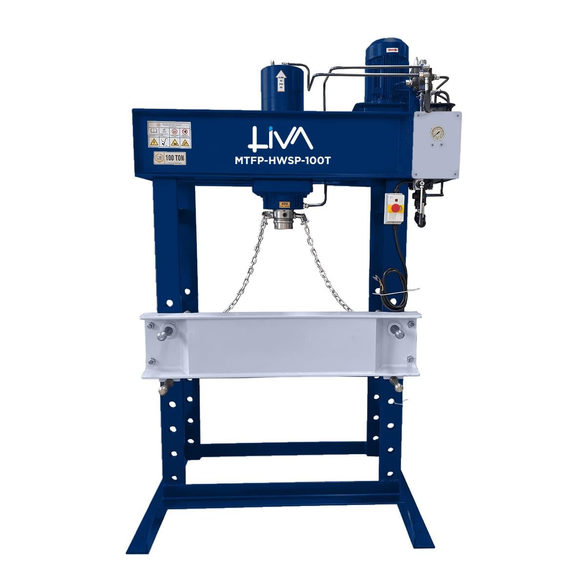 MTFP-HWSP-100T Motorized Type Fixed Piston  Hydraulic Workshop Presses 