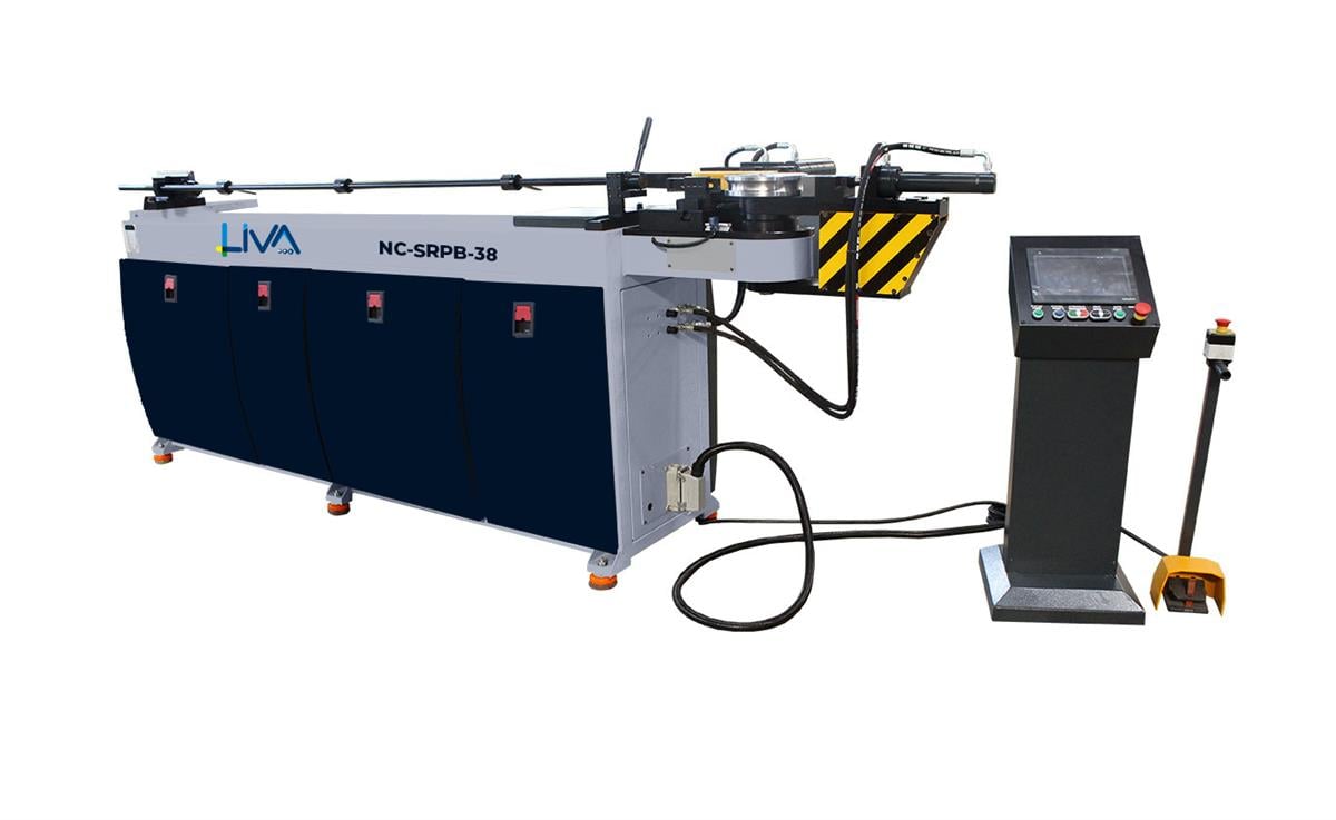NC-SRPB-38 Servo Rotation Nc Controlled Mandrel Pipe Bending Machine