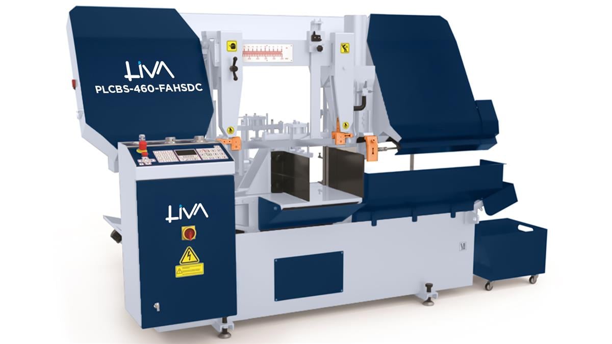 PLCBS-460-FAHSDC Full Automatic High Speed Cuttıng Double Column Bandsaw Machine