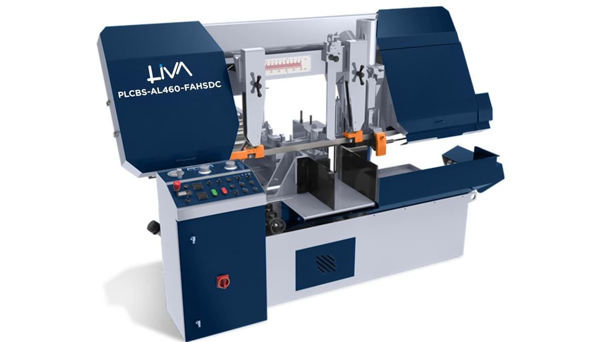 PLCBS-AL460-FAHSDC Full Automatic High Speed Cuttıng Double Column Bandsaw Machine