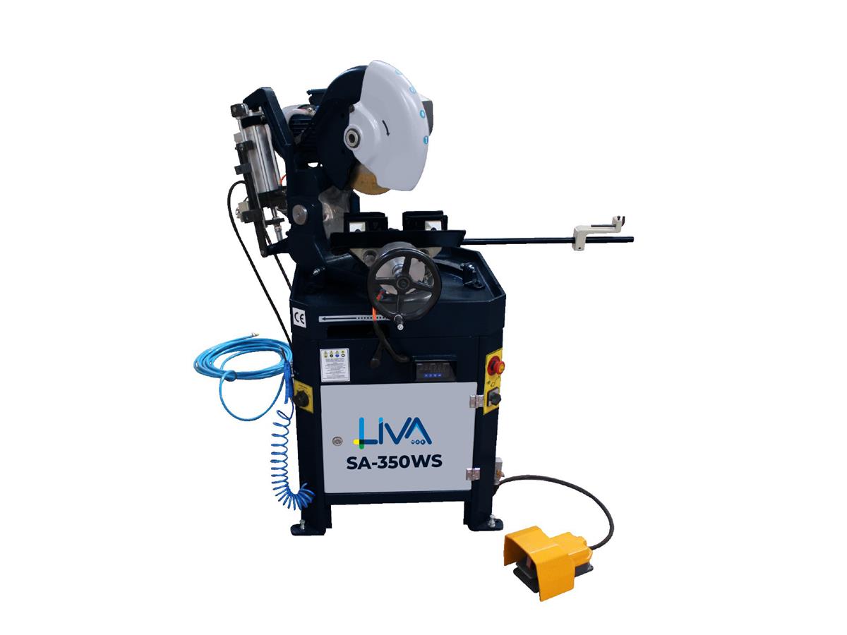 SA-350WS Semi-Automatic Double Gear Wet Type Circular Cut Off Sawing Machine