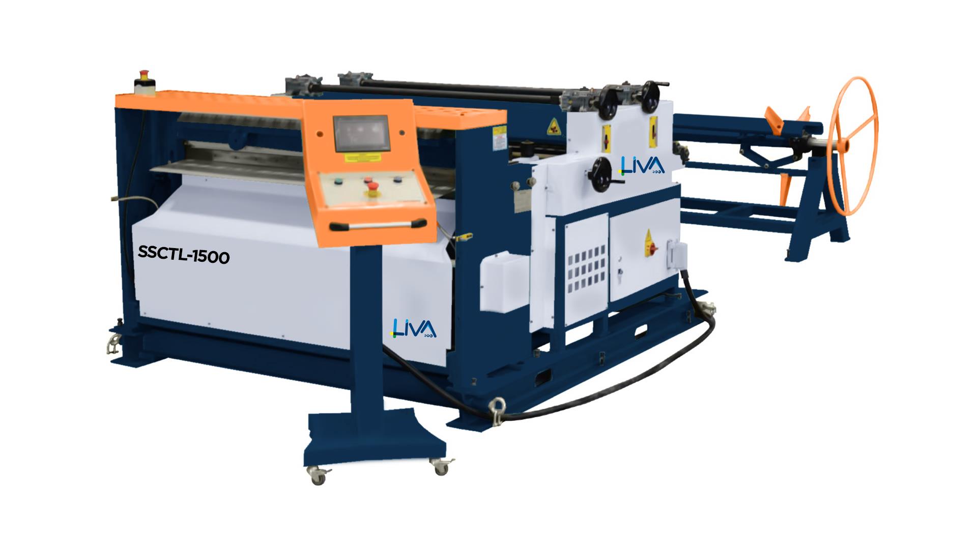 SSCTL-1500 Sheet Straightening And Cut To Length Line
