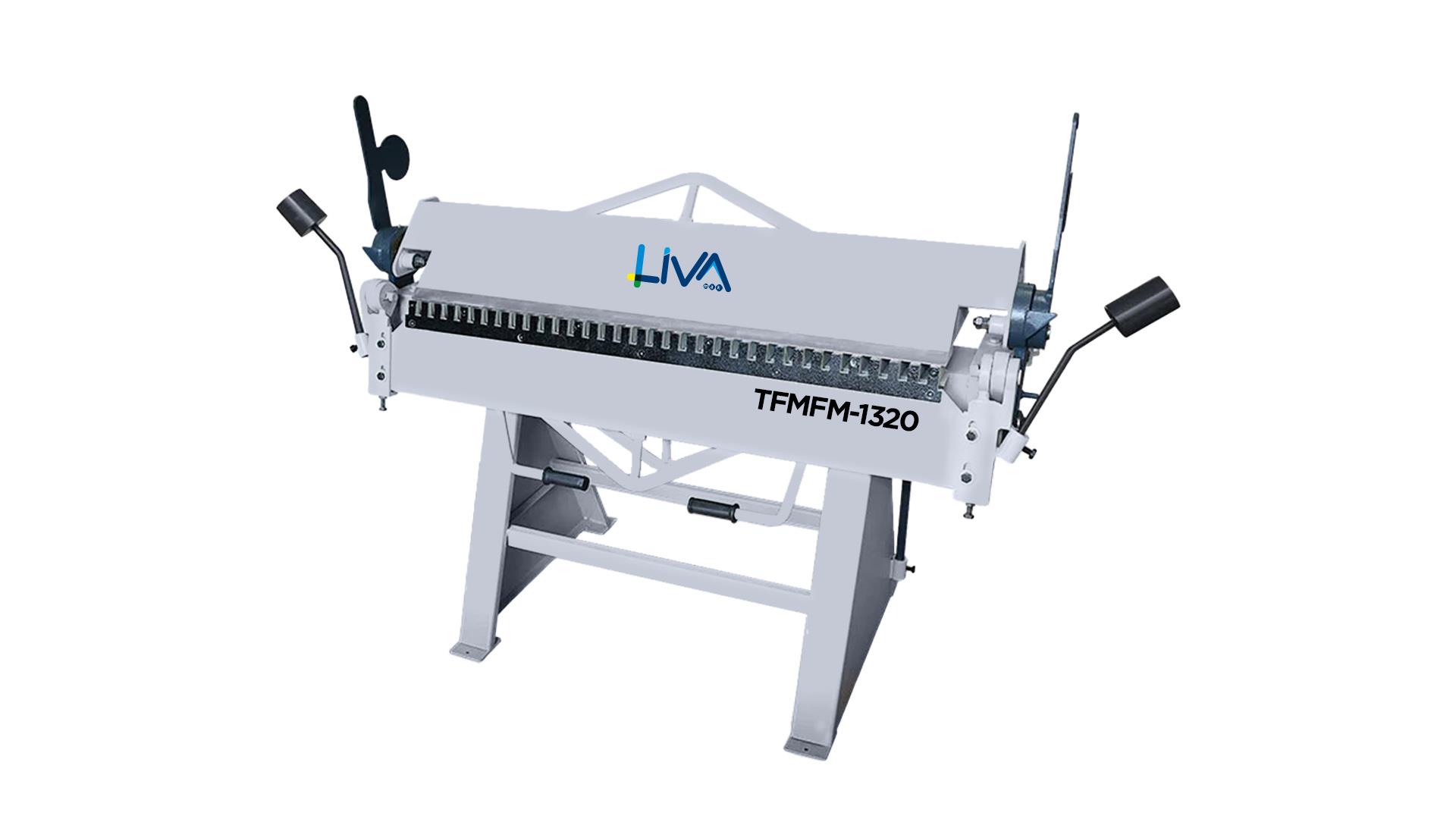 TFMFM-1320x1.2 Tdf Flanged Hvac Type Manual Folding Machine