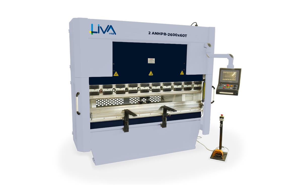2 ANHPB-2600x60T 2 (X+Y) Axis Nc Controlled Hydraulic Pressbrakes