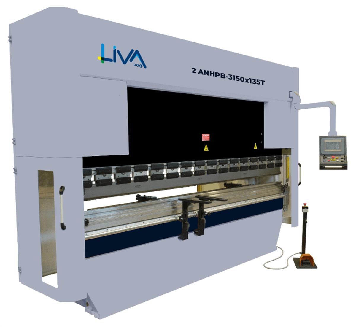2 ANHPB-3150x135T 2 (X+Y) Axis Nc Controlled Hydraulic Pressbrakes